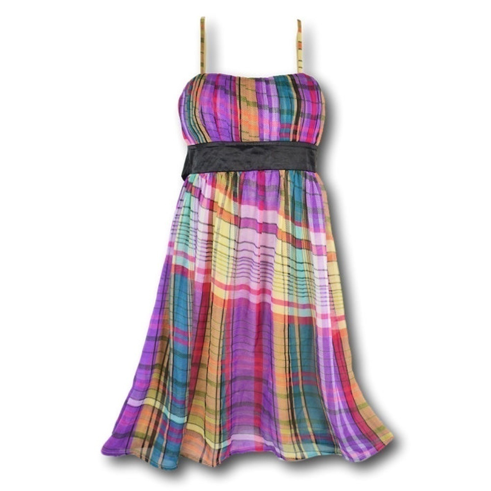 Twenty One Multi Colored Sun Dress S